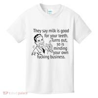 Mind Your Own Fucking Business Kids T-Shirt thumb 0