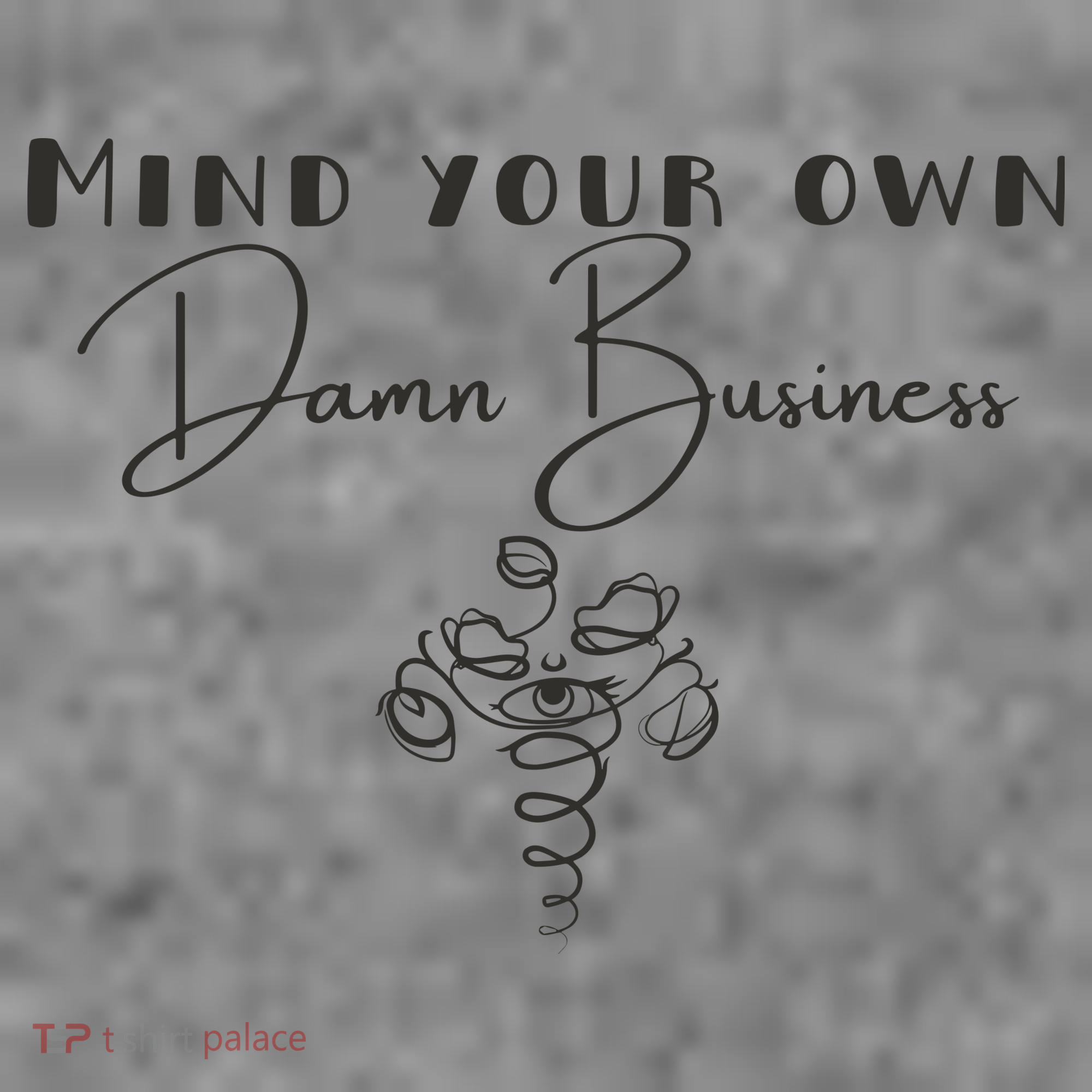 Mind Your Own Damn Business Toddler Hoodie