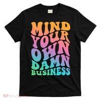 Mind Your Own Damn Business Walz T-Shirt thumb 0