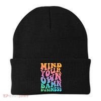 Mind Your Own Damn Business Walz Beanie thumb 0