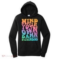 Mind Your Own Damn Business Walz Women's Hoodie thumb 0