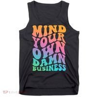 Mind Your Own Damn Business Walz Tank Top thumb 0