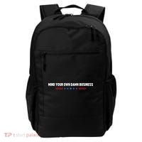Mind Your Own Damn Business Backpack thumb 0
