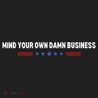 Mind Your Own Damn Business Tumbler thumb 3