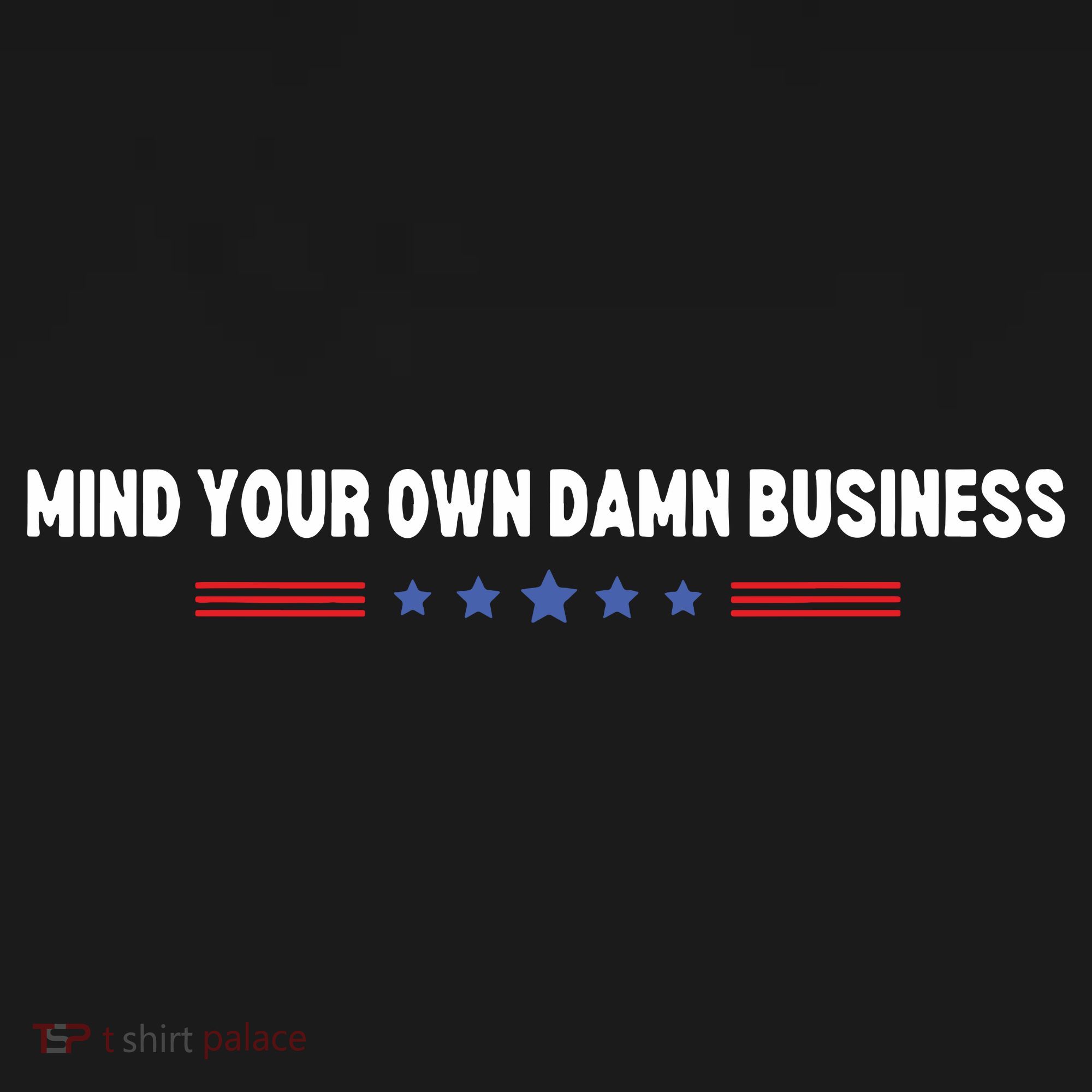 Mind Your Own Damn Business Ornament