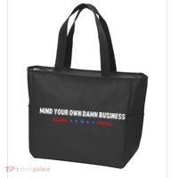 Mind Your Own Damn Business Tote Bag thumb 3
