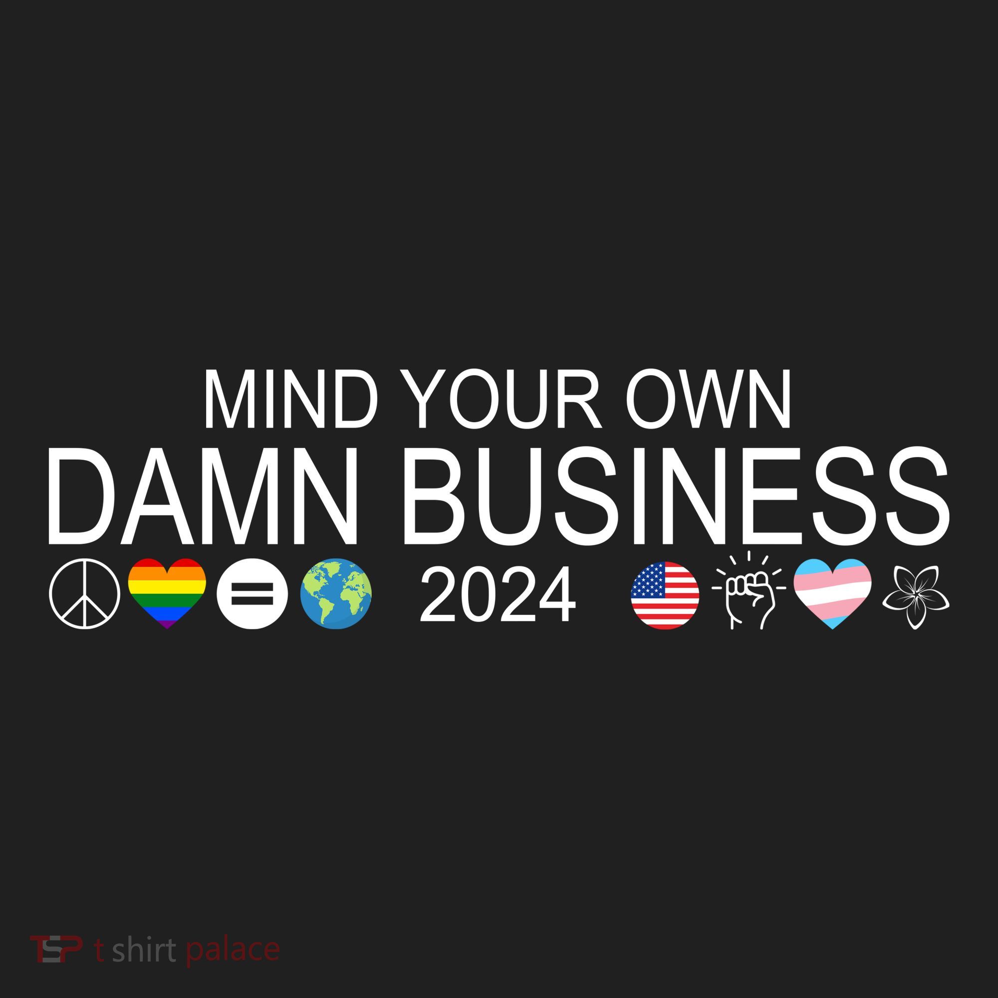 Mind Your Own Damn Business Democrat Pro Kamala Hat