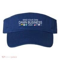 Mind Your Own Damn Business Democrat Pro Kamala Visor thumb 0