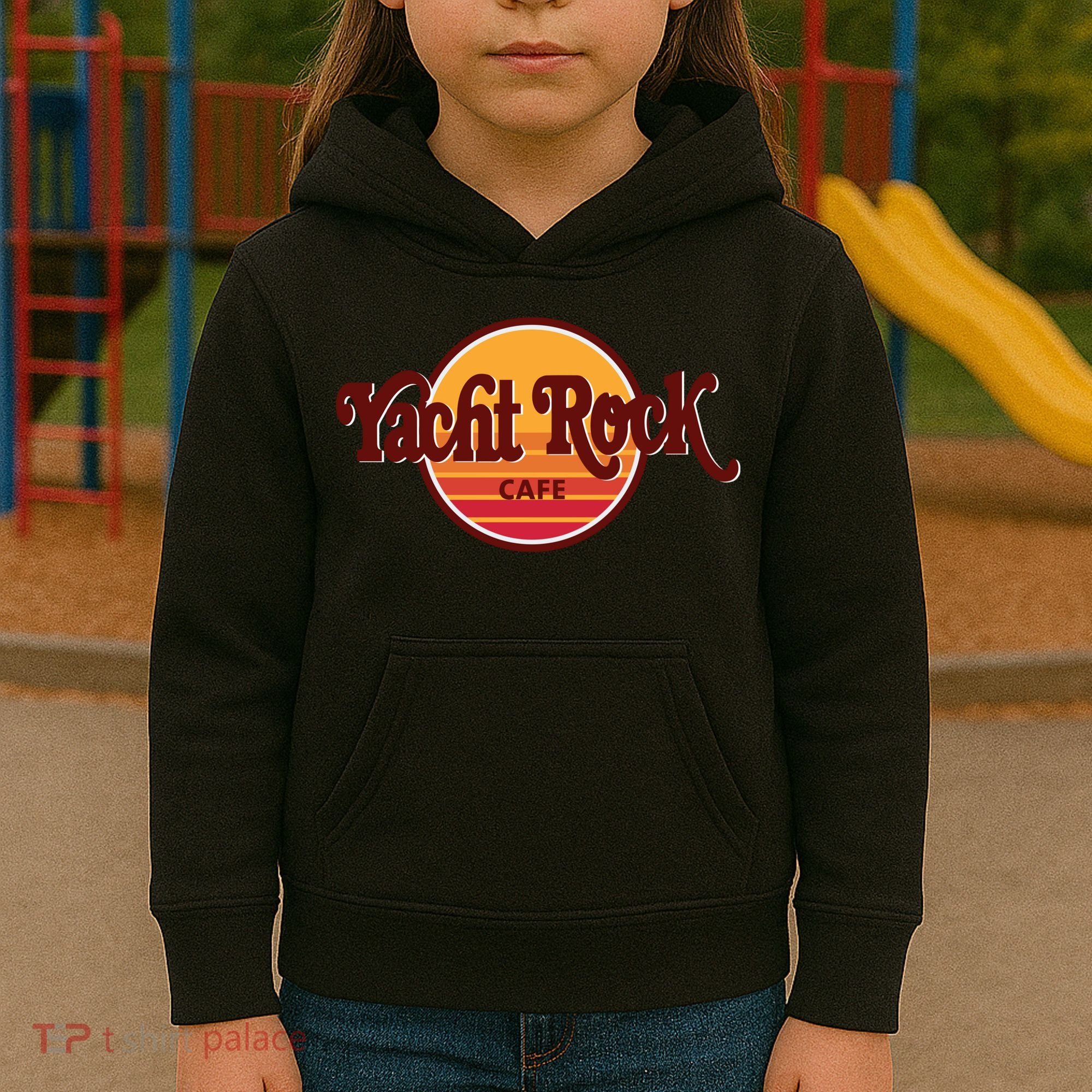 Middleclassfancy Yacht Rock Cafe Kids Hoodie