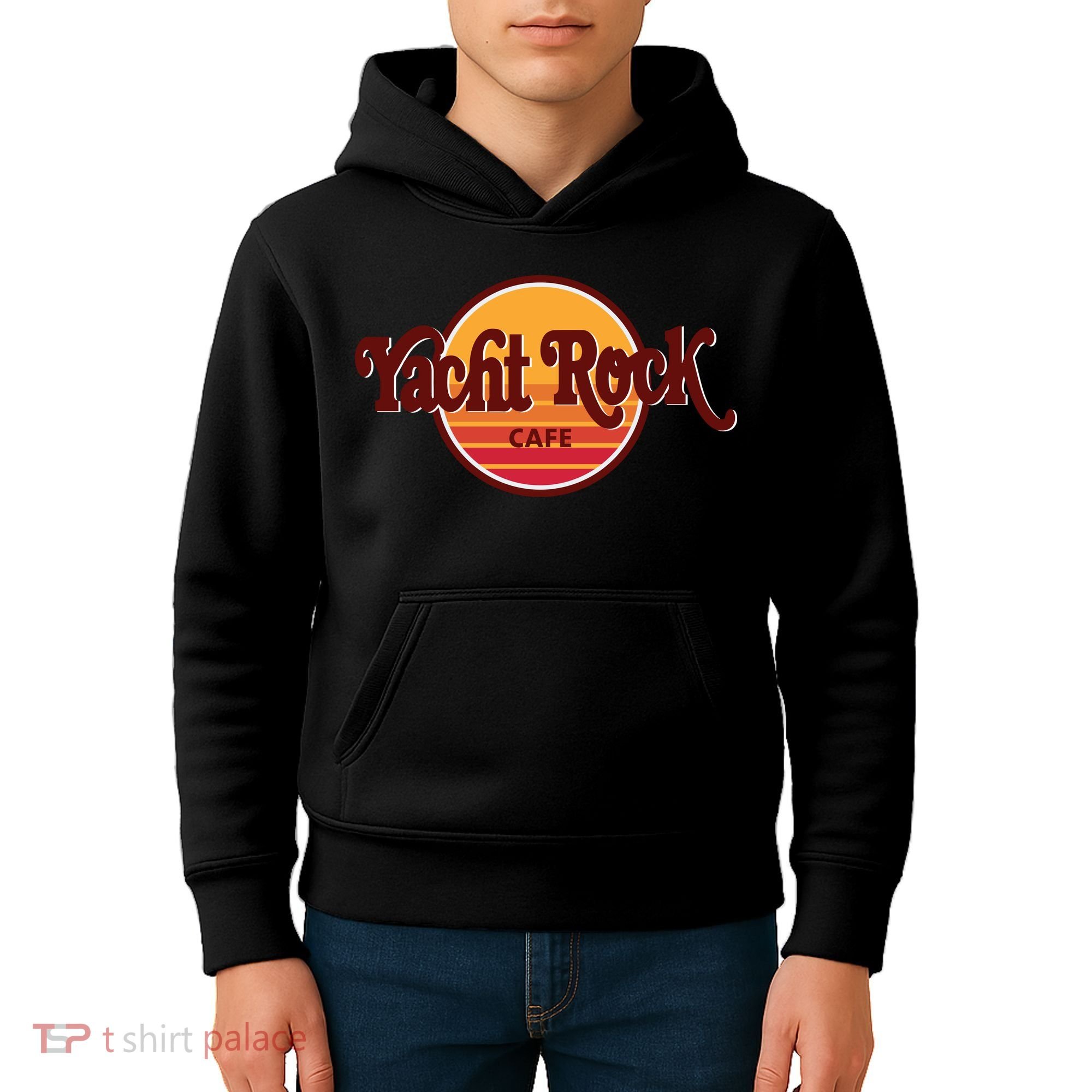 Middleclassfancy Yacht Rock Cafe Kids Hoodie