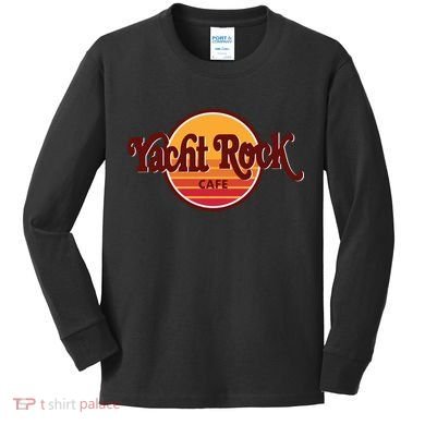 Middleclassfancy Yacht Rock Cafe Kids Long Sleeve Shirt