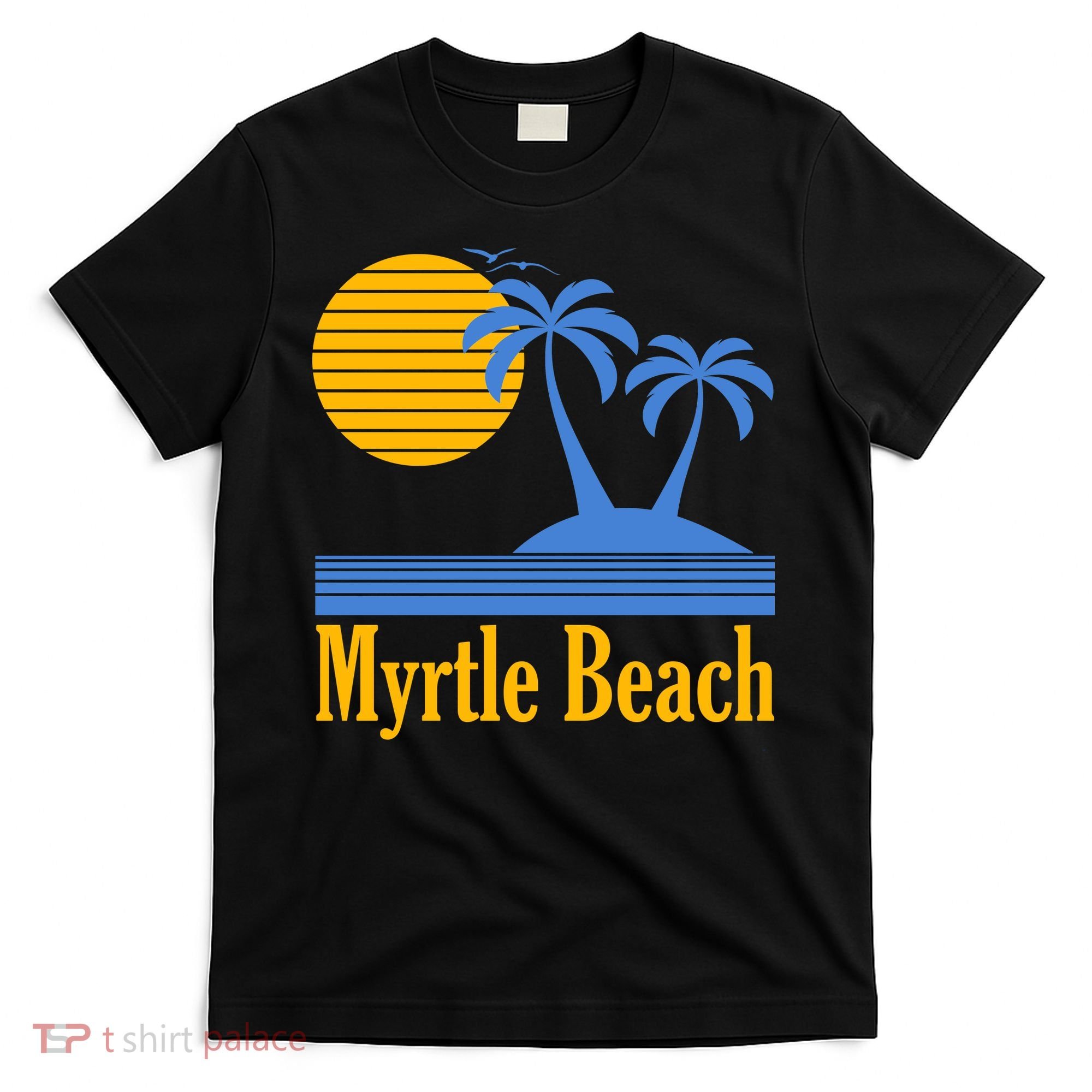 Myrtle Beach Summer Palm Tree T-Shirt