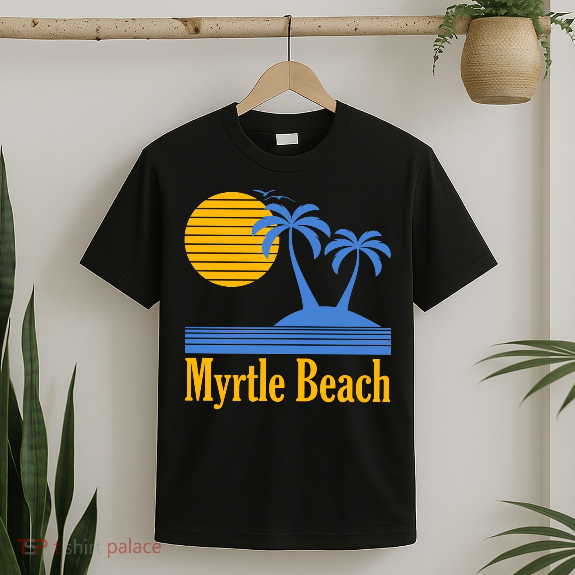 Myrtle Beach Summer Palm Tree T-Shirt
