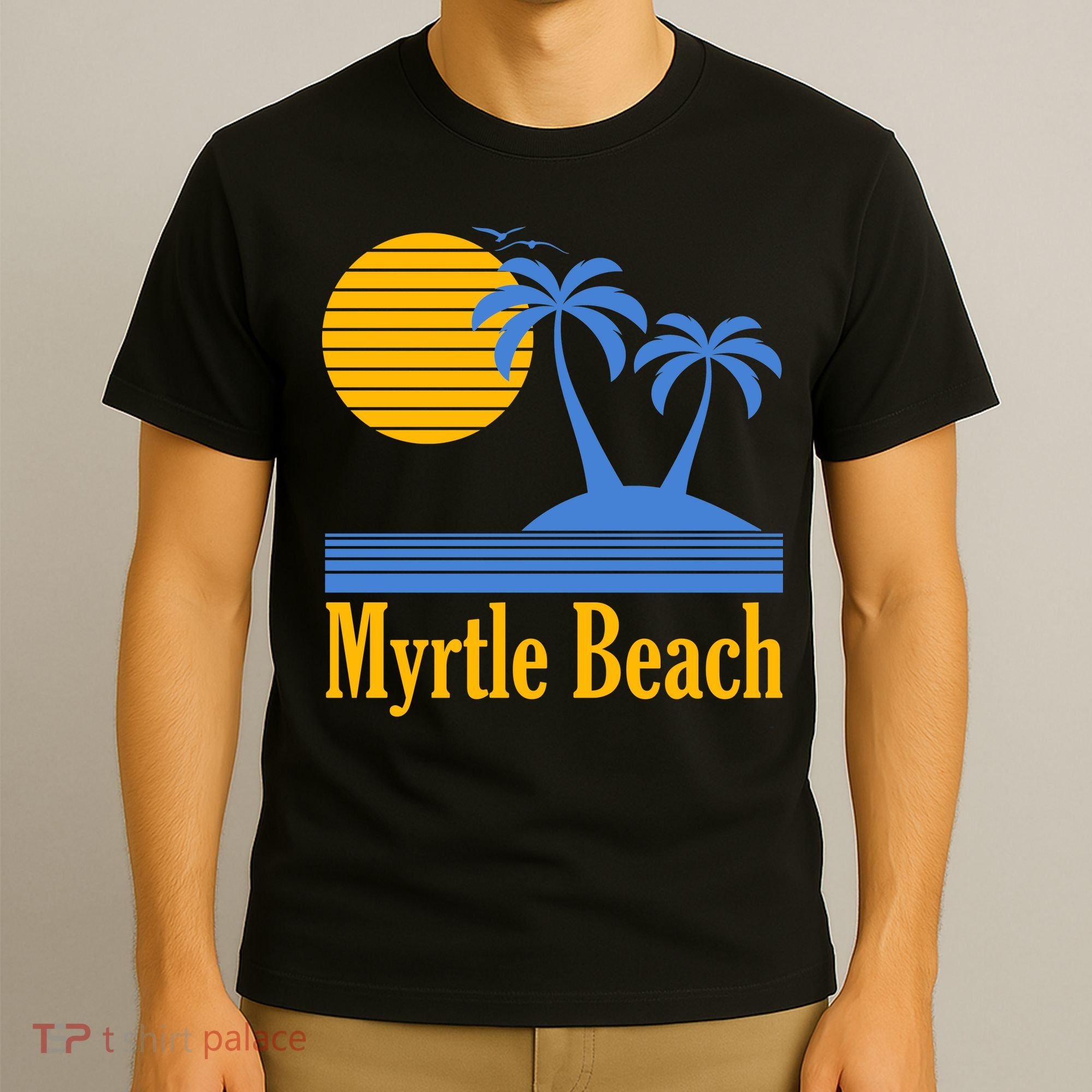 Myrtle Beach Summer Palm Tree T-Shirt