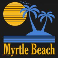 Myrtle Beach Summer Palm Tree T-Shirt thumb 7