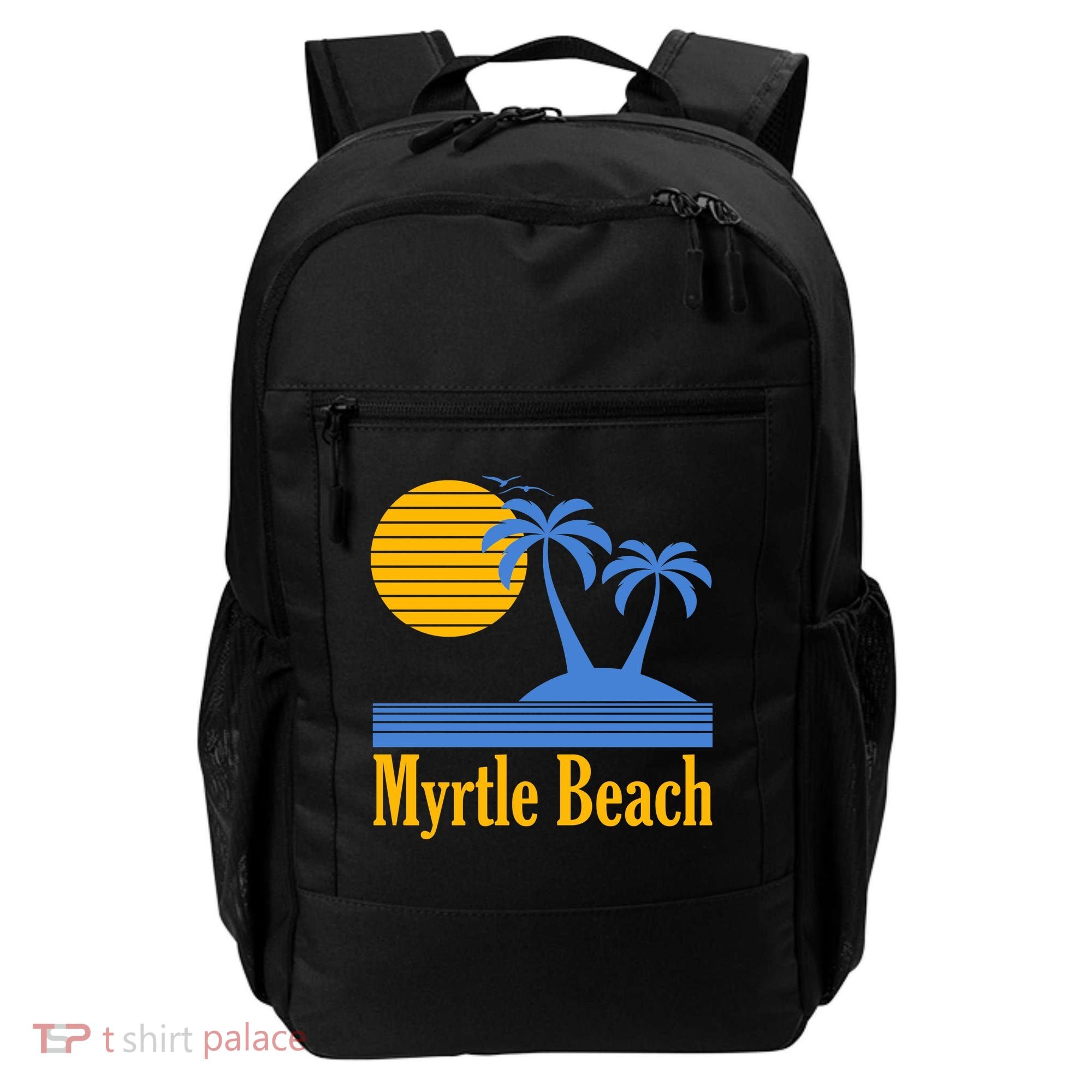 Myrtle Beach Summer Palm Tree Backpack