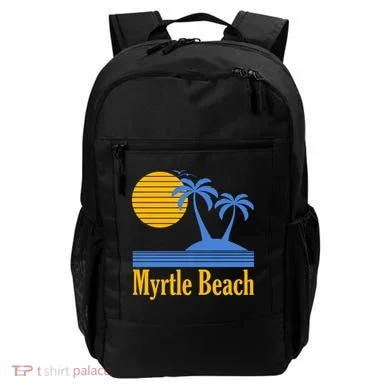 Myrtle Beach Summer Palm Tree Backpack