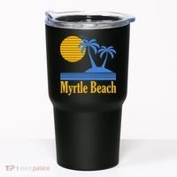 Myrtle Beach Summer Palm Tree Tumbler thumb 0