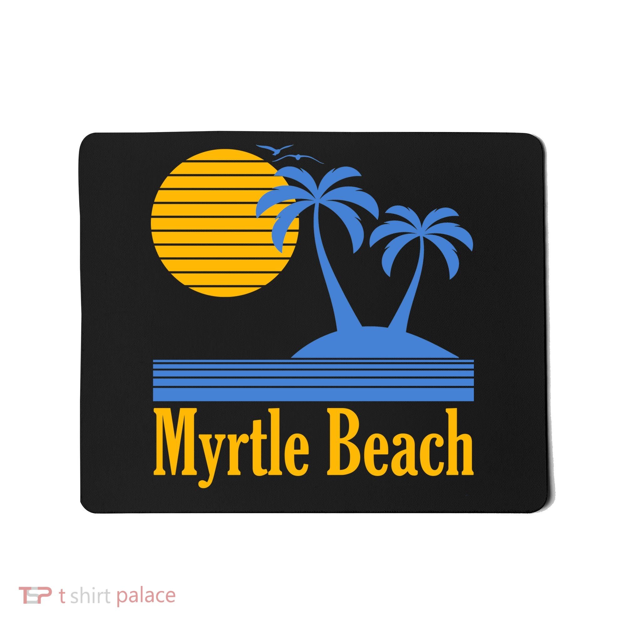 Myrtle Beach Summer Palm Tree Mousepad