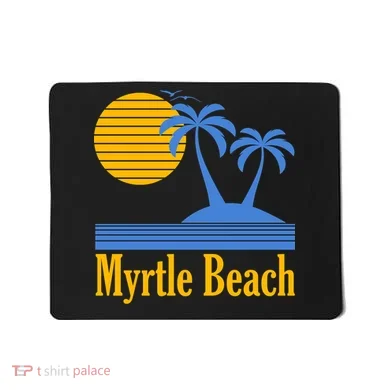 Myrtle Beach Summer Palm Tree Mousepad
