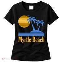 Myrtle Beach Summer Palm Tree Women's T-Shirt thumb 0