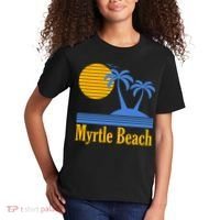 Myrtle Beach Summer Palm Tree Kids T-Shirt thumb 2