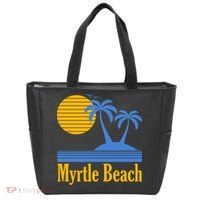 Myrtle Beach Summer Palm Tree Tote Bag thumb 0