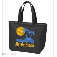 Myrtle Beach Summer Palm Tree Tote Bag thumb 3