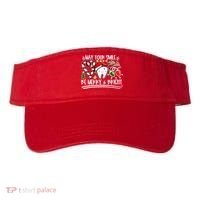 May Your Smile Be Merry Bright Christmas Holiday Season Visor thumb 0