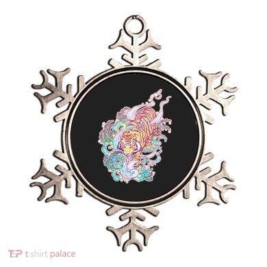 Mystical Tiger Tattoo Design Ornament