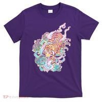 Mystical Tiger Tattoo Design T-Shirt thumb 0