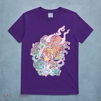 Mystical Tiger Tattoo Design T-Shirt thumb 5