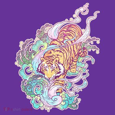 Mystical Tiger Tattoo Design Visor
