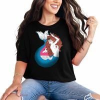 Mythical Abstract Mermaid Comfort Colors T-Shirt thumb 0