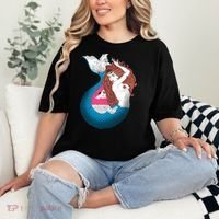 Mythical Abstract Mermaid Comfort Colors T-Shirt thumb 2