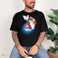 Mythical Abstract Mermaid Comfort Colors T-Shirt thumb 3