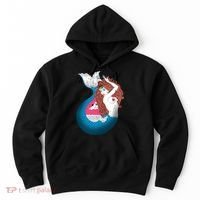 Mythical Abstract Mermaid Hoodie thumb 0