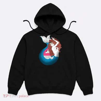 Mythical Abstract Mermaid Hoodie