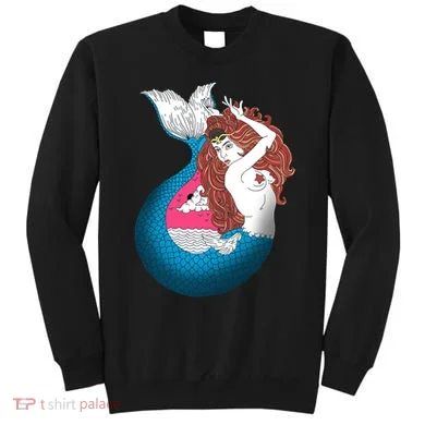 Mythical Abstract Mermaid Sweatshirt