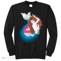 Mythical Abstract Mermaid Sweatshirt thumb 0