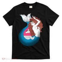 Mythical Abstract Mermaid T-Shirt thumb 0