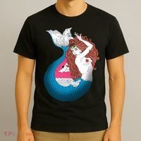 Mythical Abstract Mermaid T-Shirt thumb 3