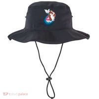 Mythical Abstract Mermaid Bucket Hat thumb 0