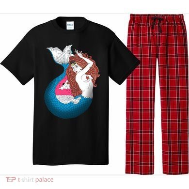 Mythical Abstract Mermaid Pajama Set