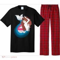 Mythical Abstract Mermaid Pajama Set thumb 0