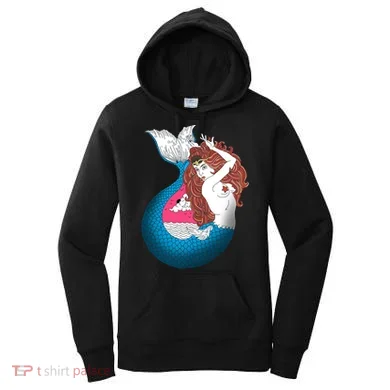 Mythical Abstract Mermaid Women's Hoodie