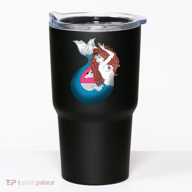 Mythical Abstract Mermaid Tumbler