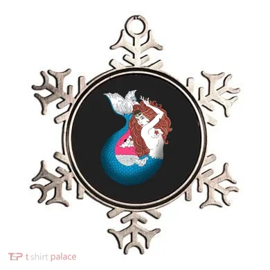 Mythical Abstract Mermaid Ornament