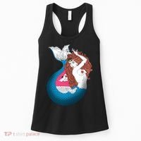 Mythical Abstract Mermaid Women's Tank Top thumb 0