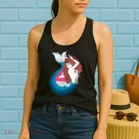 Mythical Abstract Mermaid Women's Tank Top thumb 2